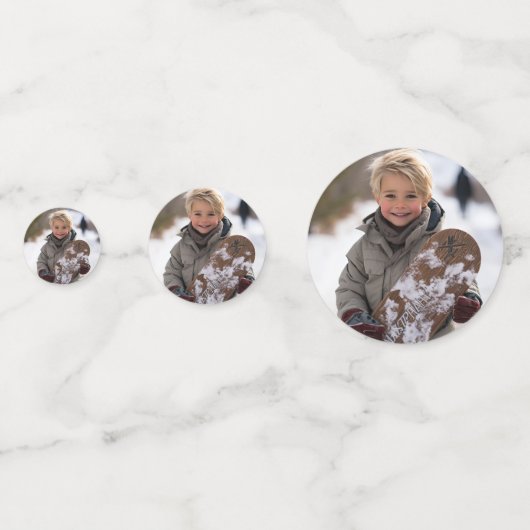 Schattigee Hamster Kleuterschool Afstuderen Foto Confetti (Achterkanten)