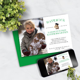 Schattigee Hamster Kleuterschool Afstuderen (Groen Kaart