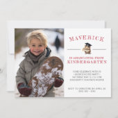 Schattigee Hamster Kleuterschool Afstuderen (Rood) Kaart (Voorkant)