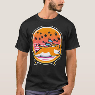 Schattigee Hamster Oefening Hamster Workout Gym Ra T-shirt