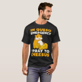 Schattigee Hamster Pet Cheese Pun - Funny Hamsters T-shirt (Voorkant volledig)