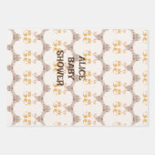 Schattigee hamster waterverf inpakpapier vel (Voorkant)