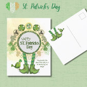 Schattigee hand getekend St. Patrick Day Briefkaart