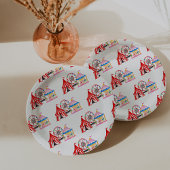 Schattigee hand getrokken Carnaval Circus Verjaard Papieren Bordje