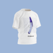 Schattigee Hand getrokken Pen Naam T-shirt