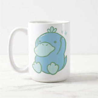 Schattigee hand getrokken Psyduck Coffee Mok
