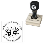 Schattigee Handgemaakte Kleine Bedrijfs of Kinder  Rubberstempel (Gestempeld)