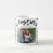 Schattigee Handgetekende Wildflowers 3 Photo Colla Koffiemok (Center)