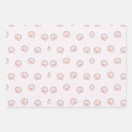 SCHATTIGEE HANDHOND INPAKPAPIER VEL