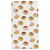 Schattigee Hannukah Sufganiyot Patterned Klein Cadeauzakje (Achterkant)