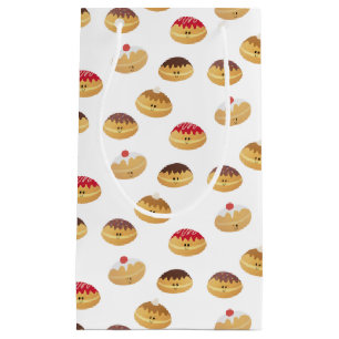 Schattigee Hannukah Sufganiyot Patterned Klein Cadeauzakje