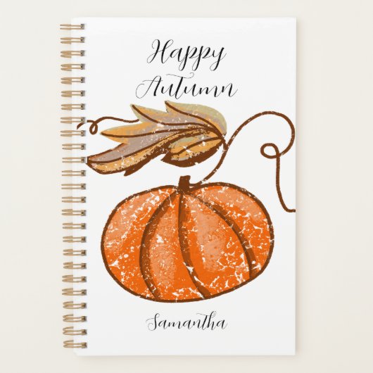 Schattigee Happy Autumn Planner (Voorkant)