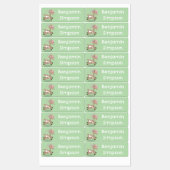 Schattigee Happy Billy Goat cartoon gepersonalisee Labels (Vel)