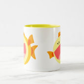 Schattigee Happy Cartoon Fish Mok (Center)