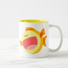 Schattigee Happy Cartoon Fish Mok
