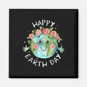 Schattigee Happy Earth Day 2025 Shirt Restore Eart Magneet