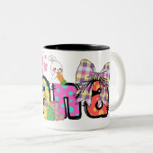 Schattigee Happy Easter Bunny Nana Gift mok gepers (Voorkant rechts)