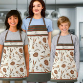 Schattigee Happy Easter Bunny Pattern Custom Name Schort