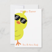 Schattigee Happy Easter Spring Bedankkaart (Voorkant)