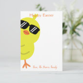 Schattigee Happy Easter Spring Bedankkaart (Staand voorkant)