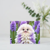 Schattigee Happy Garden Flower Briefkaart (Staand voorkant)