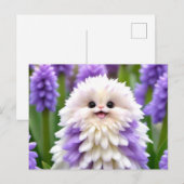 Schattigee Happy Garden Flower Briefkaart (Voorkant / Achterkant)