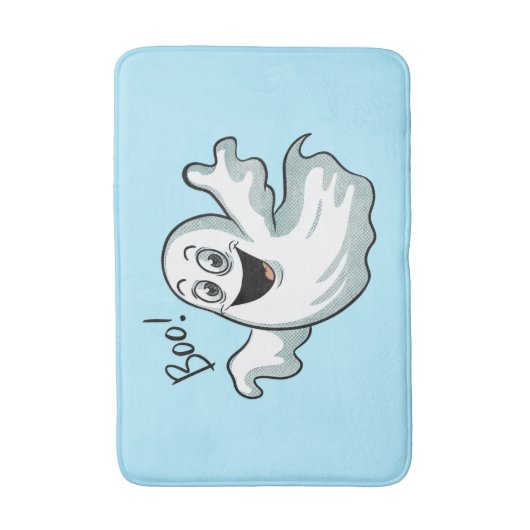 Schattigee Happy Ghost Badmat (Voorkant Verticaal)