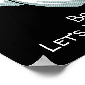 Schattigee Happy Ghost Poster (Hoek)