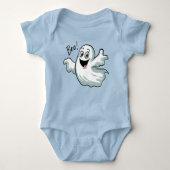 Schattigee Happy Ghost Romper (Voorkant)
