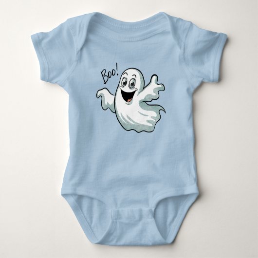 Schattigee Happy Ghost Romper (Voorkant)