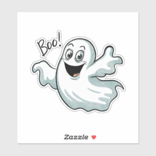 Schattigee Happy Ghost Sticker