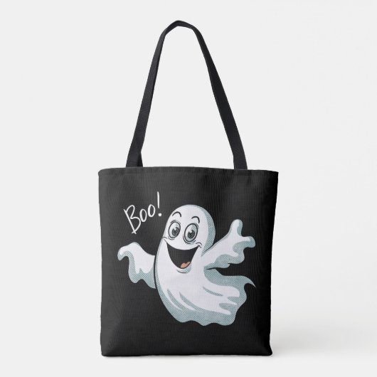 Schattigee Happy Ghost Tote Bag (Achterkant)