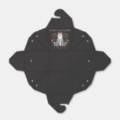 Schattigee Happy Halloween Ghost Custom Favoriet D Bedankdoosjes (Uitgevouwen)