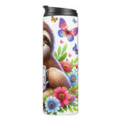 Schattigee Happy Moederdag/ Sloth Thermosbeker (Geroteerd rechts)
