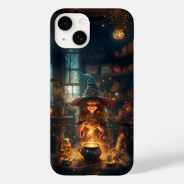 Schattigee Happy Witch Halloween iPhone Case