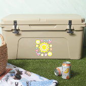 Schattigee Happy Yellow Sunshine Sticker (Koeler)