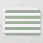 Schattigee Hart Fotostrip Geboorteaankondiging Sag Bedankkaart (Achterkant)