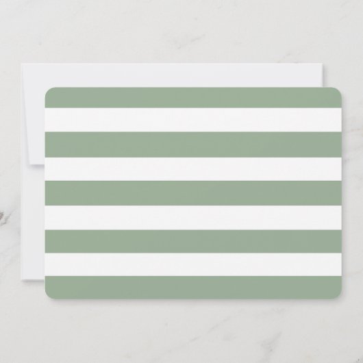 Schattigee Hart Fotostrip Geboorteaankondiging Sag Bedankkaart (Achterkant)