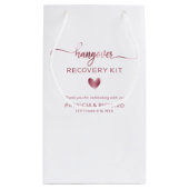 Schattigee Hart Kalligrafie Trouwkater Kit Klein Klein Cadeauzakje (Achterkant)