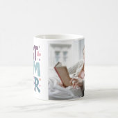 Schattigee harten en bloemen beste mam ooit koffiemok (Center)