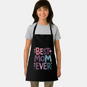 Schattigee harten en bloemen beste mam ooit schort (Insitu)