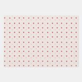 Schattigee harten en bogen inpakpapier vel (Voorkant)