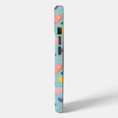 Schattigee harten Kleurrijke Patroon Case-Mate iPhone Case (Achterkant / Links)