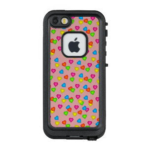 Schattigee harten Pattern LifeProof Hoesje