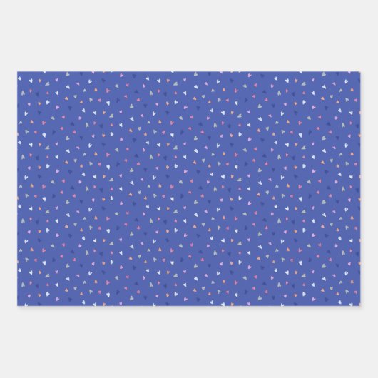 Schattigee harten Valentijnse Inpakpapier Vel (Voorkant 3)