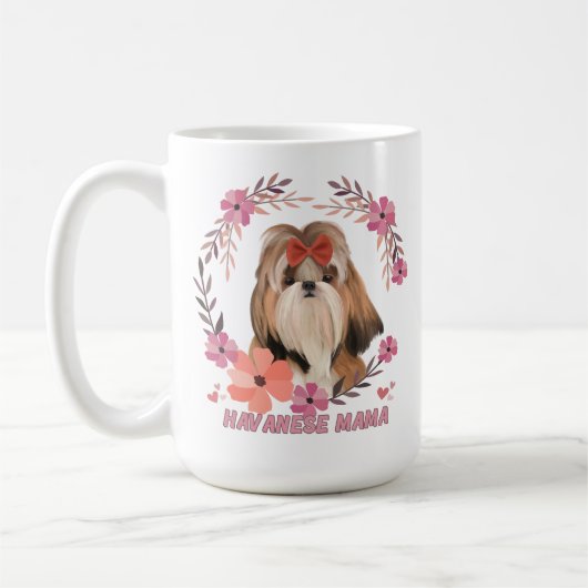 Schattigee Havanezer - Havanezer Mama Koffiemok (Links)