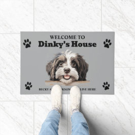 Schattigee Havanezer Waterhond Foto Deurmat