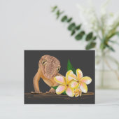 Schattigee Hawaï-gekko Briefkaart (Staand voorkant)