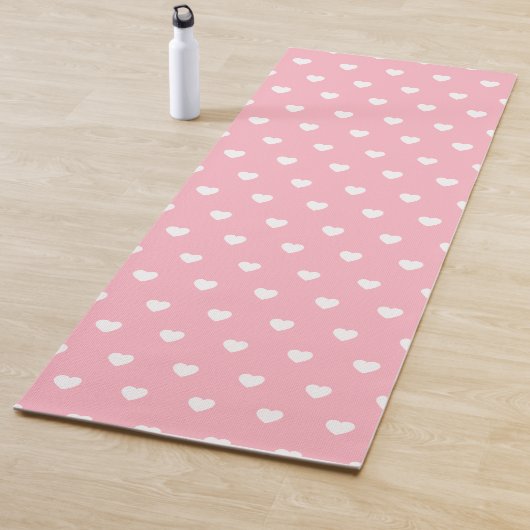 Schattigee Heart Pattern Rubber Yoga Mat (In situ)