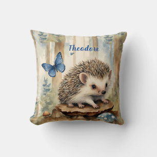 Schattigee Hedgehog Boys gepersonaliseerd Kussen